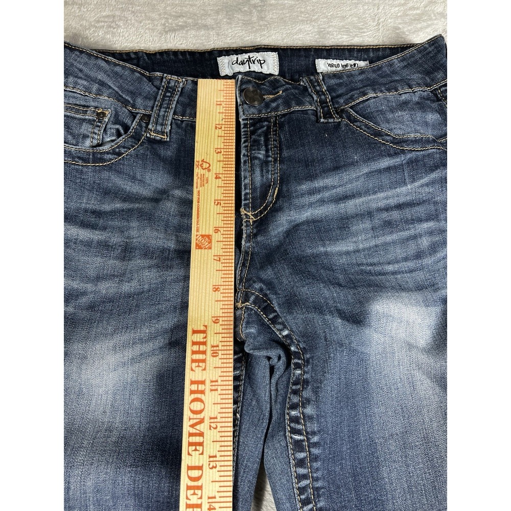 Daytrip Jeans Womens 30L Virgo Bootcut Butt Rip - Picture 3 of 11